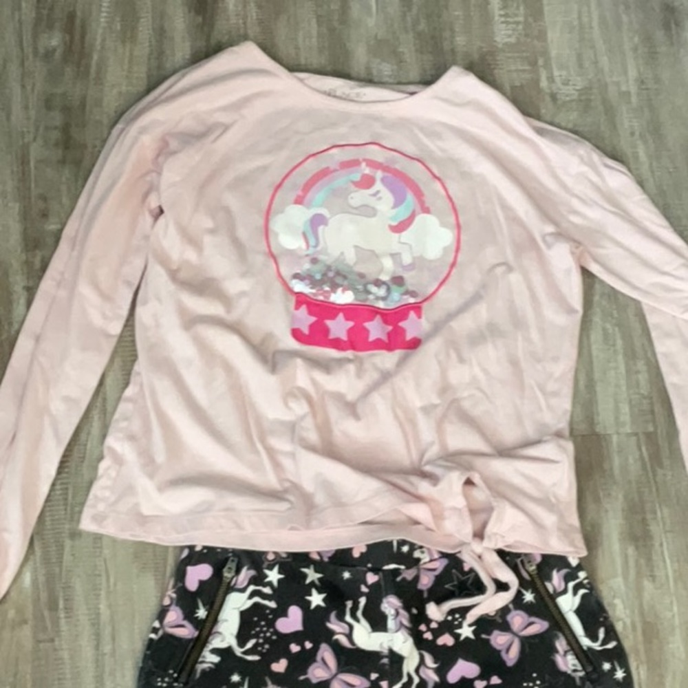 Girls unicorn outfit size 12